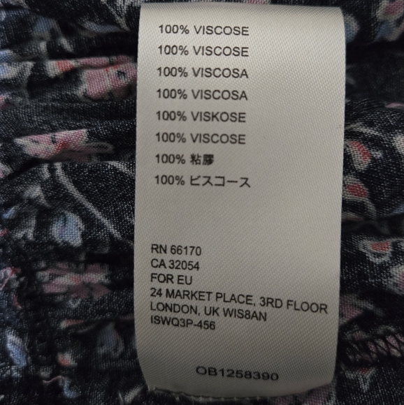 Free People Tunic Mini Dress Lost In You Printed Floral in Dark Combo Sz Medium - Picture 16 of 16